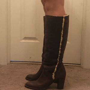 Kors Shearling boots